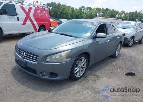 2009 Nissan Maxima 3.5 Sv z USA, uszkodzony, nr VIN 1N4AA51E69C813711